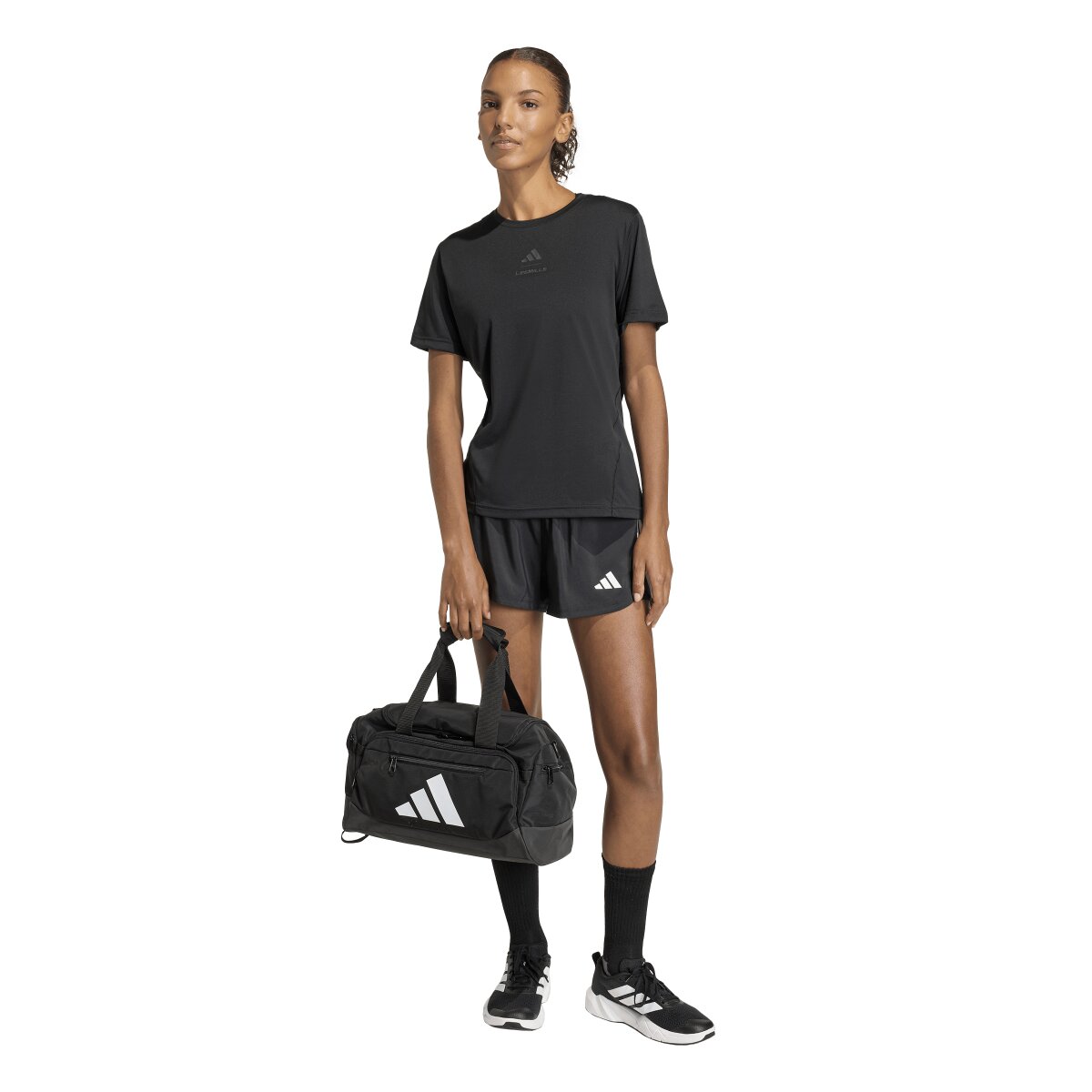 Calções de Mulher Intensity Preto-5