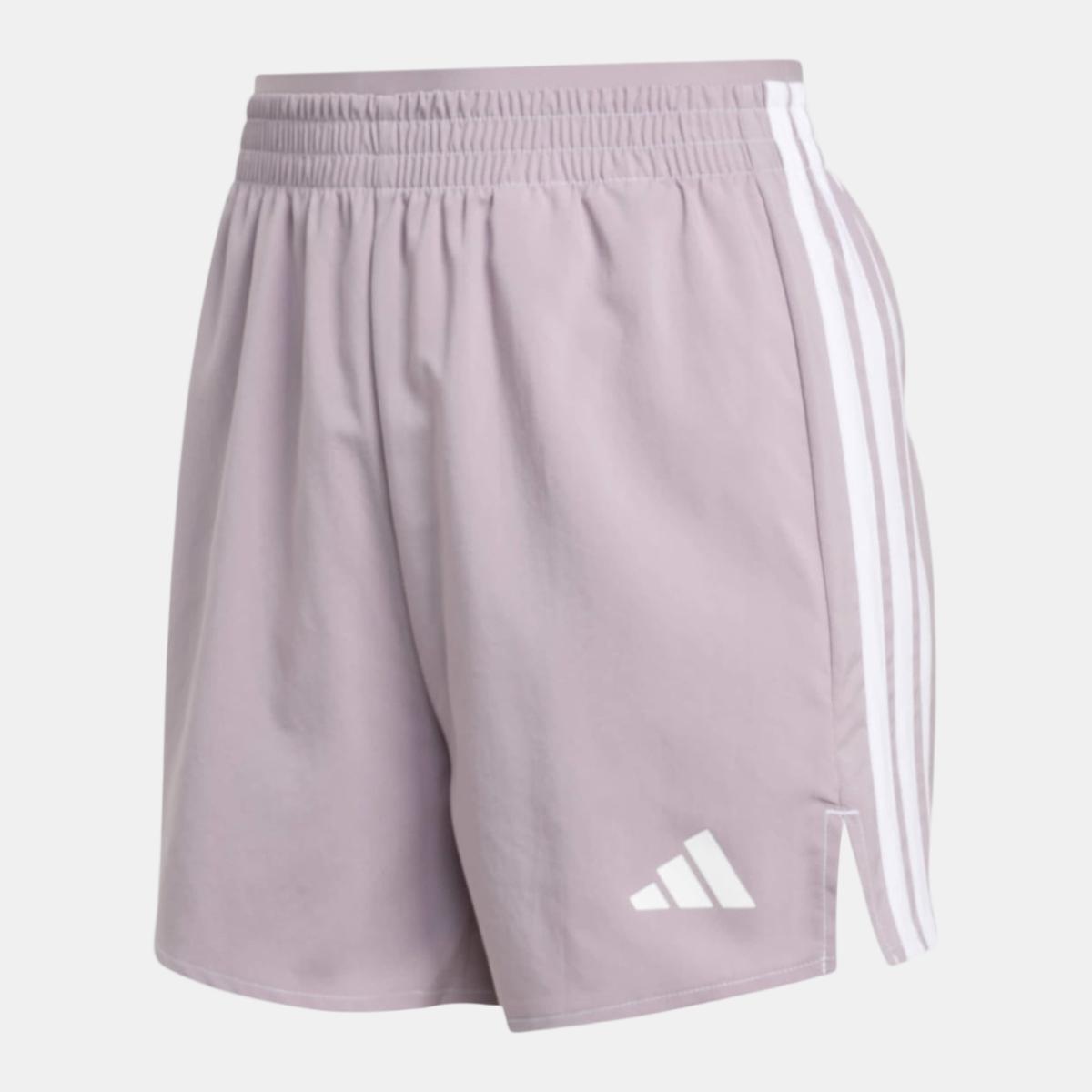 Calções de Mulher Essentials 3 Stripes Violeta-6