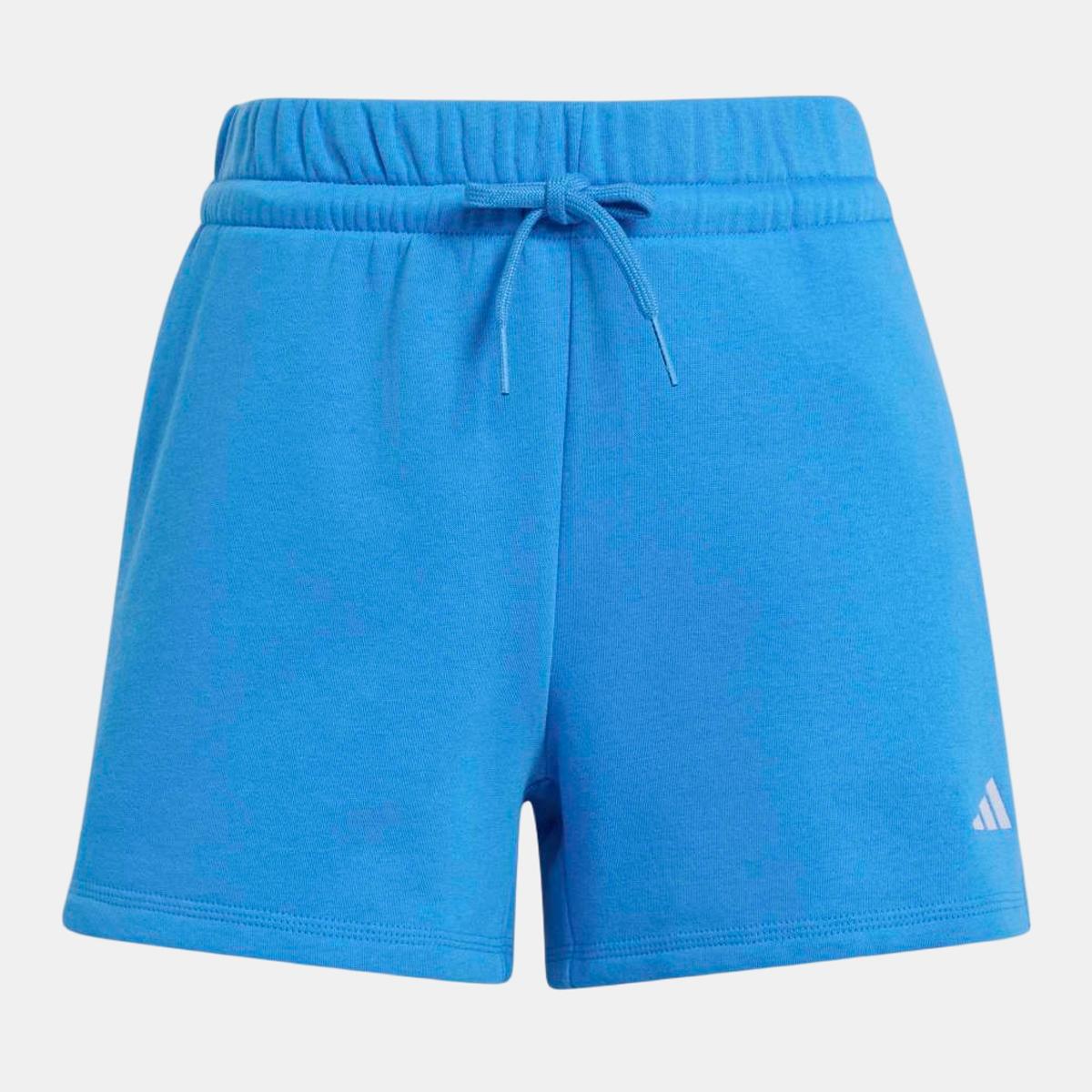 Pantalón corto de mujer Essentials Small Logo Feel Cozy adidas - Azul Azul-6
