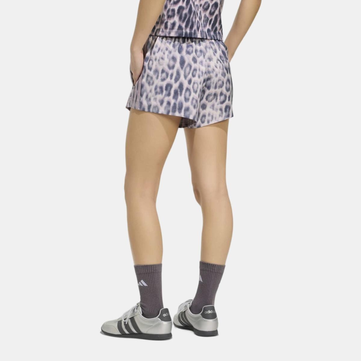 Calções de Mulher Seasonal Essentials 3 Stripes Estampado-2