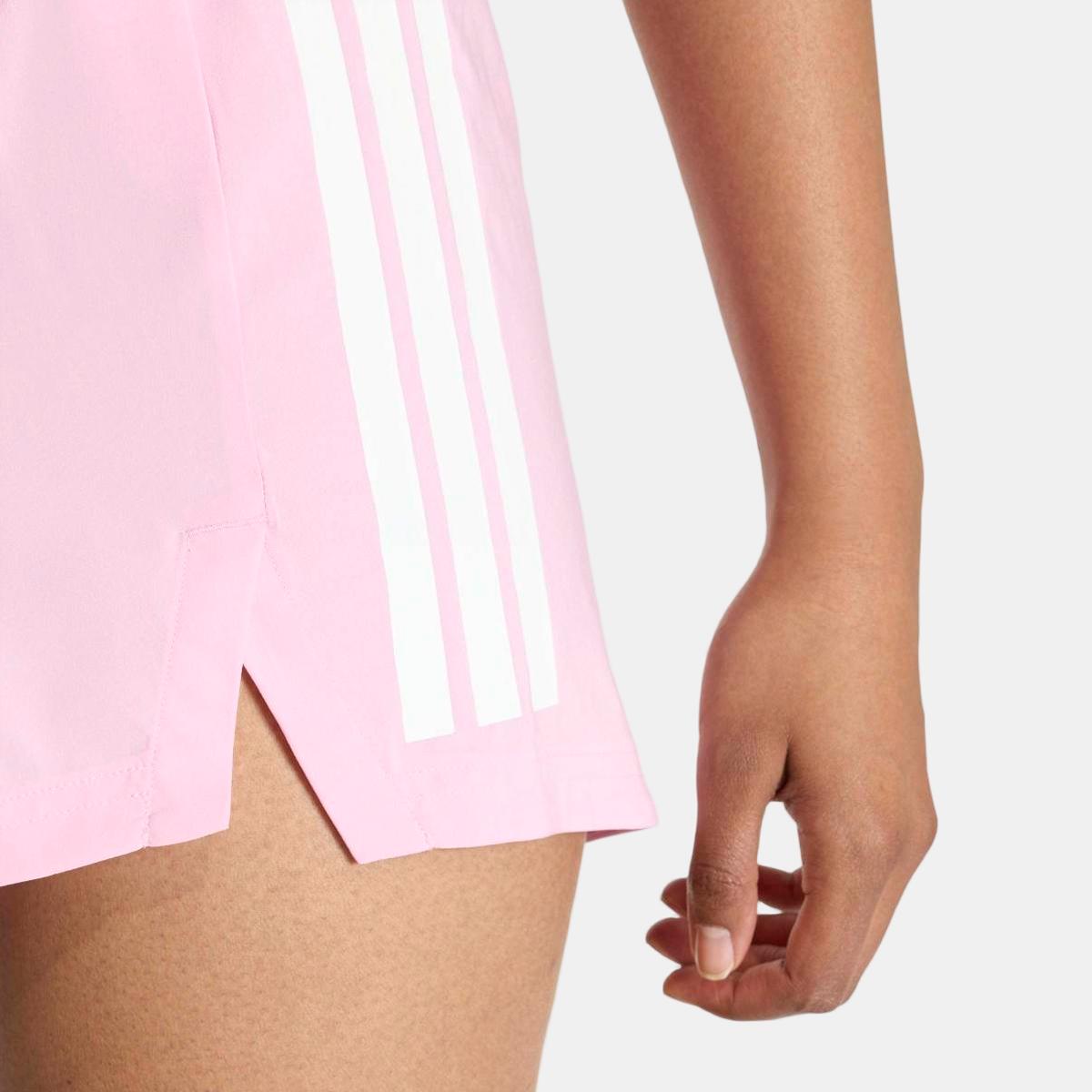 Calções de Mulher Hyperglam 3 Stripes Rosa-5