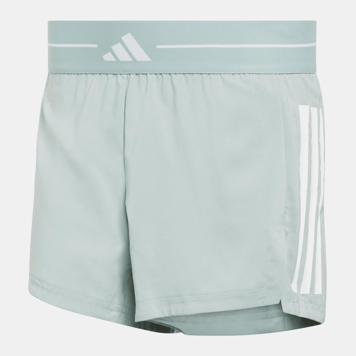 Calções de Mulher Workout Essentials Plus Verde-6