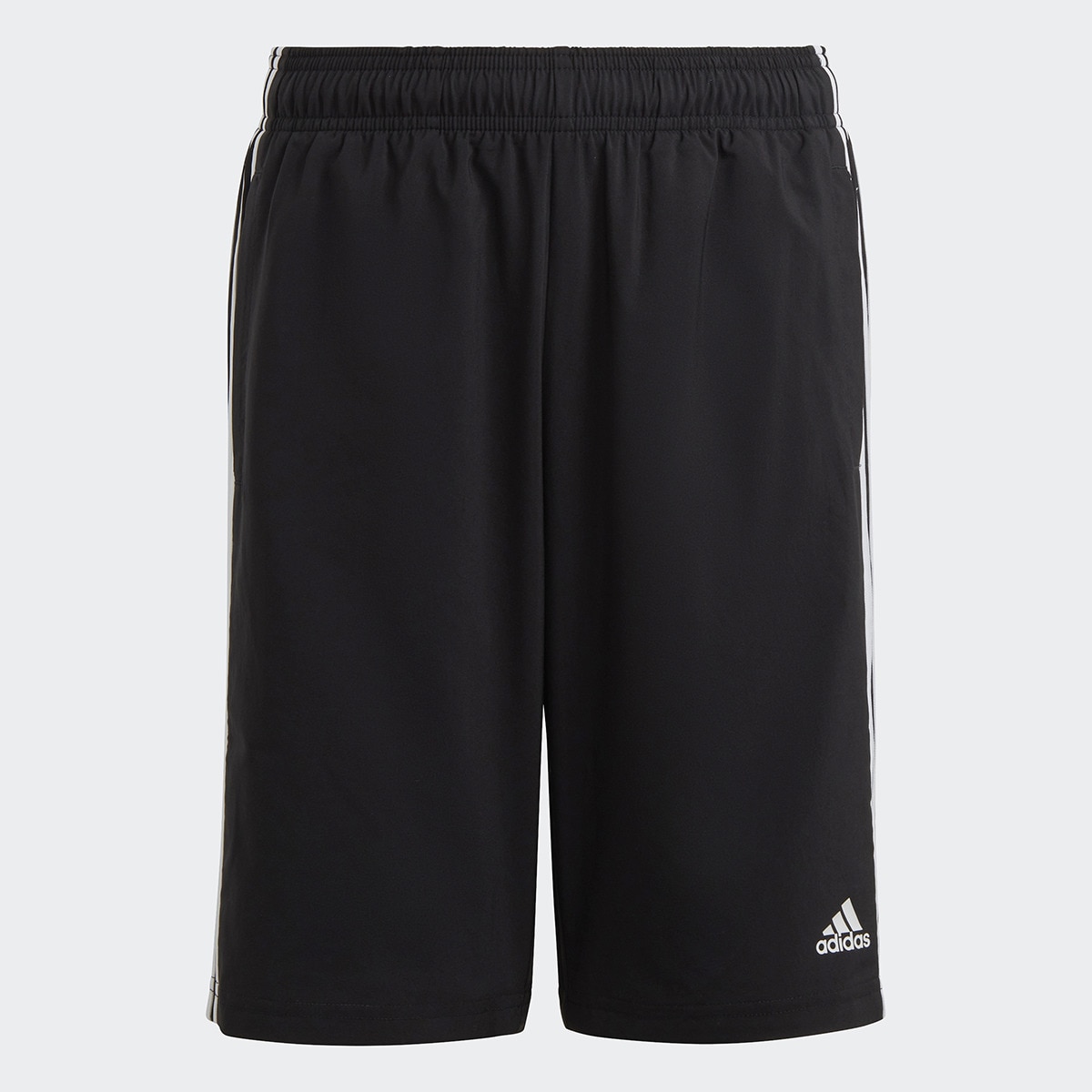 Calções de Criança Essentials Woven 3 Faixas Preto-6