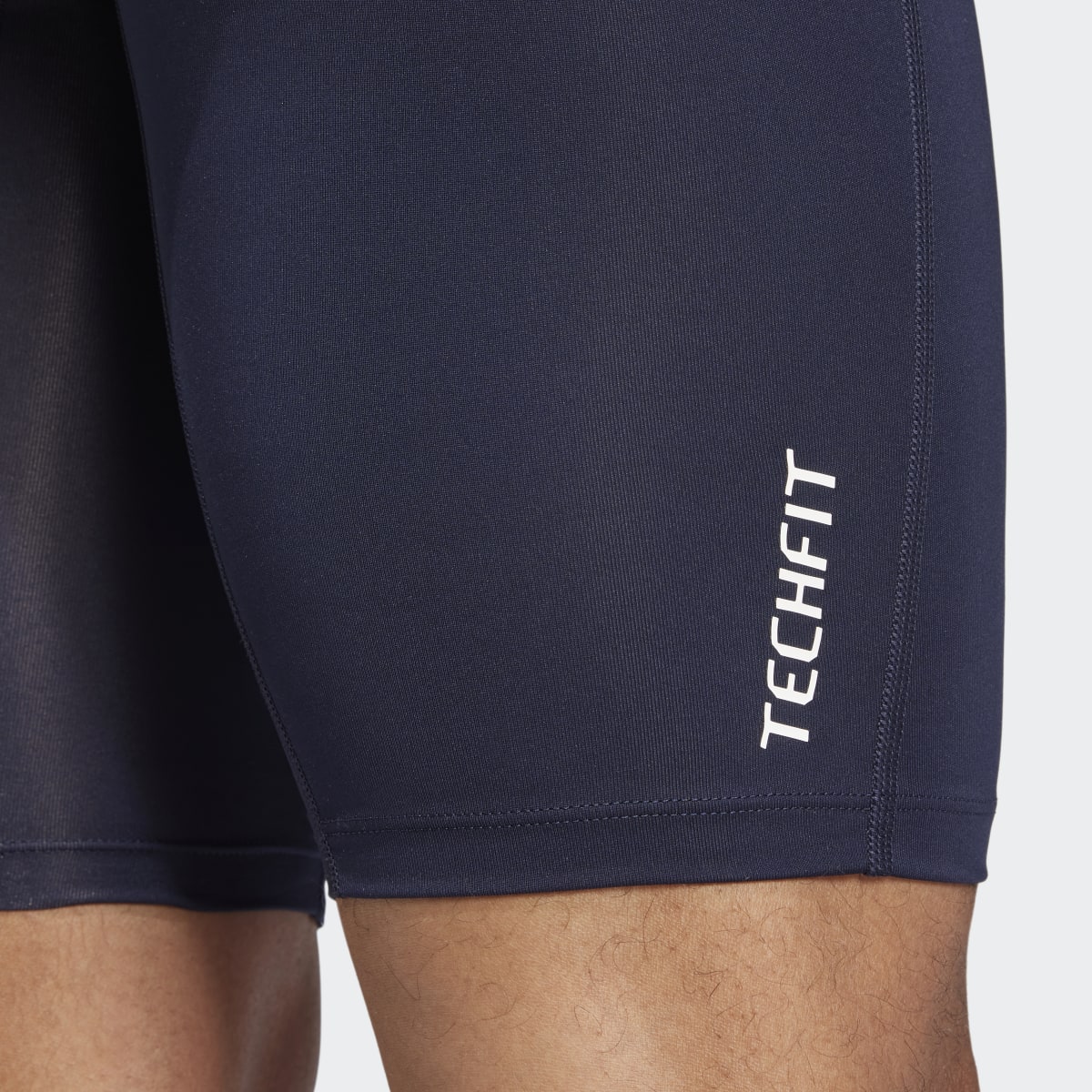 Leggings Tipo Calções de Homem Techfit Compression Training Azul-3