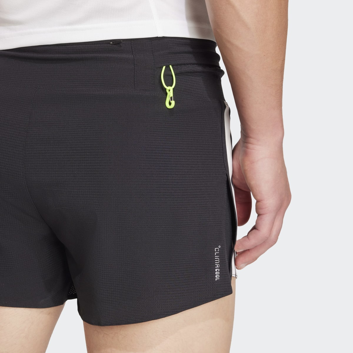 Calções de Homem Adizero Running Gel Pocket Preto-4