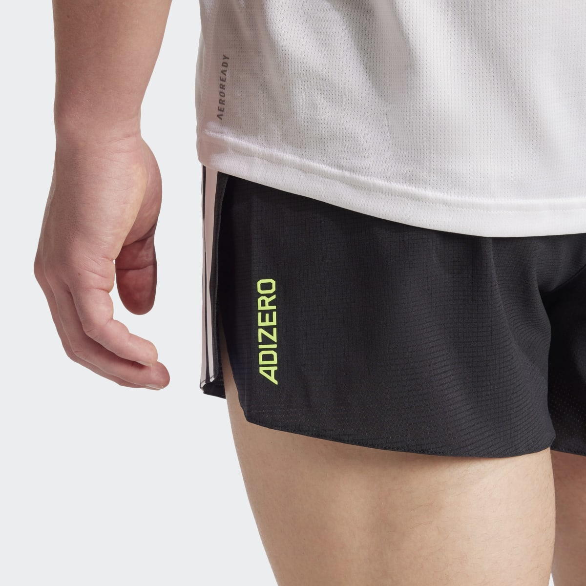Calções de Homem Adizero Running Gel Pocket Preto-5