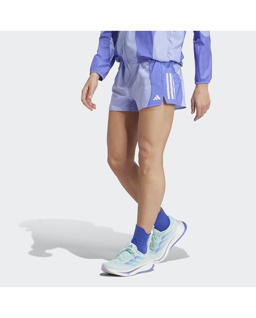 Calções de Mulher Own the Run Base Aeroready Azul-1