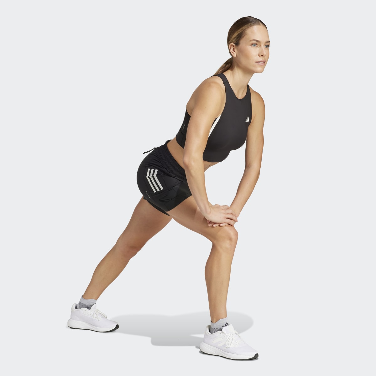Calções de Mulher Own the Run Climacool 2-in-1 Preto-4