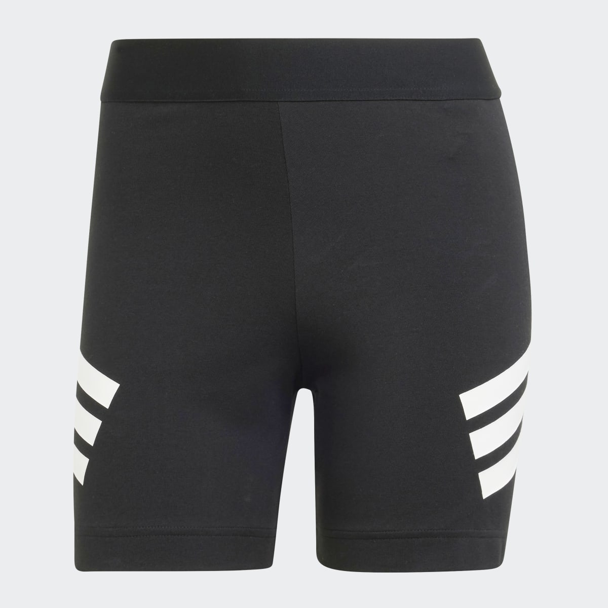 Leggings Tipo Calções de Mulher Future Icons Biker 3 Faixas Preto-5