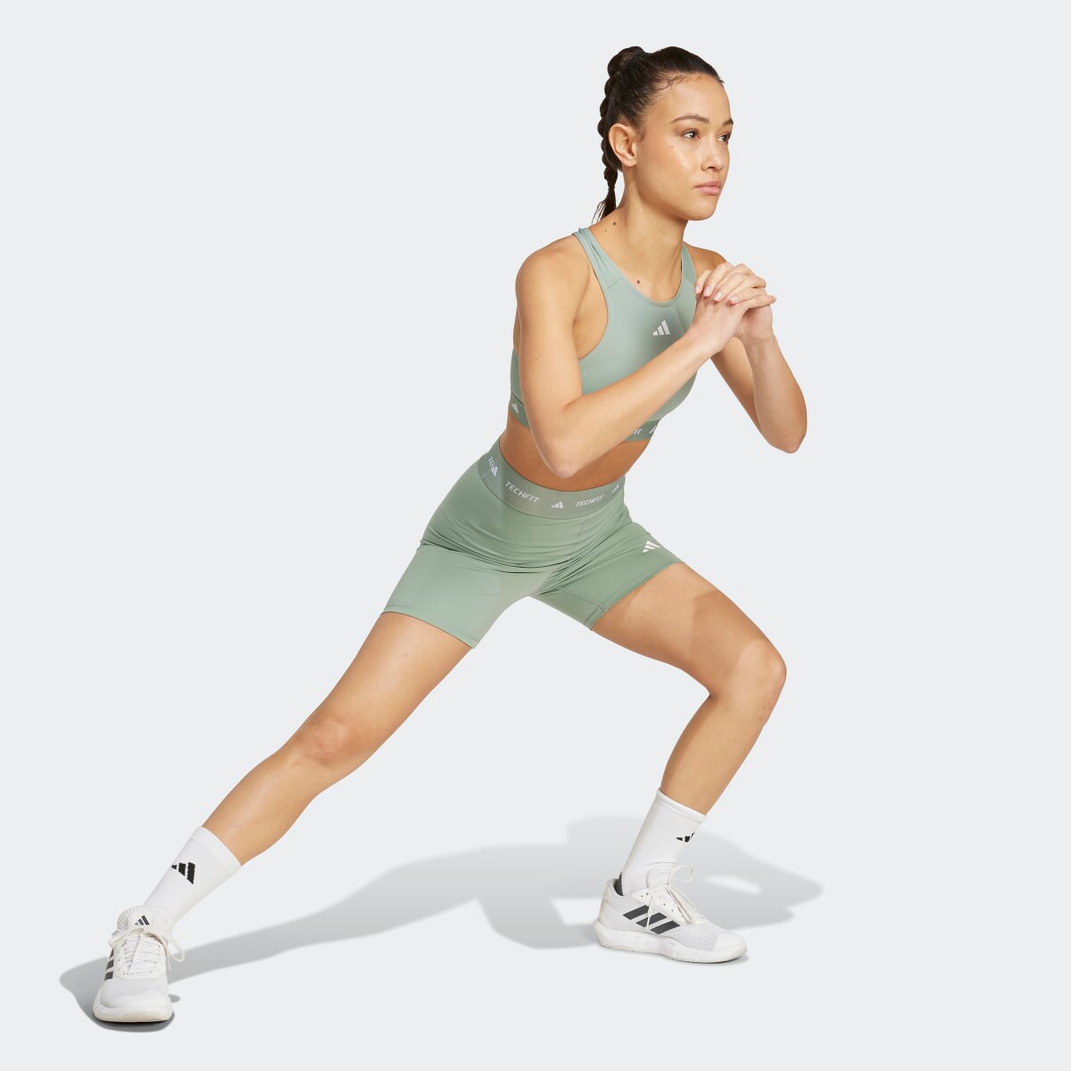 Mallas cortas de mujer TECHFIT Adidas · adidas · El Corte Inglés