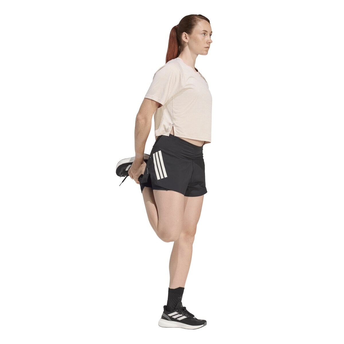 Calções de Mulher Adi365 Better Preto-3