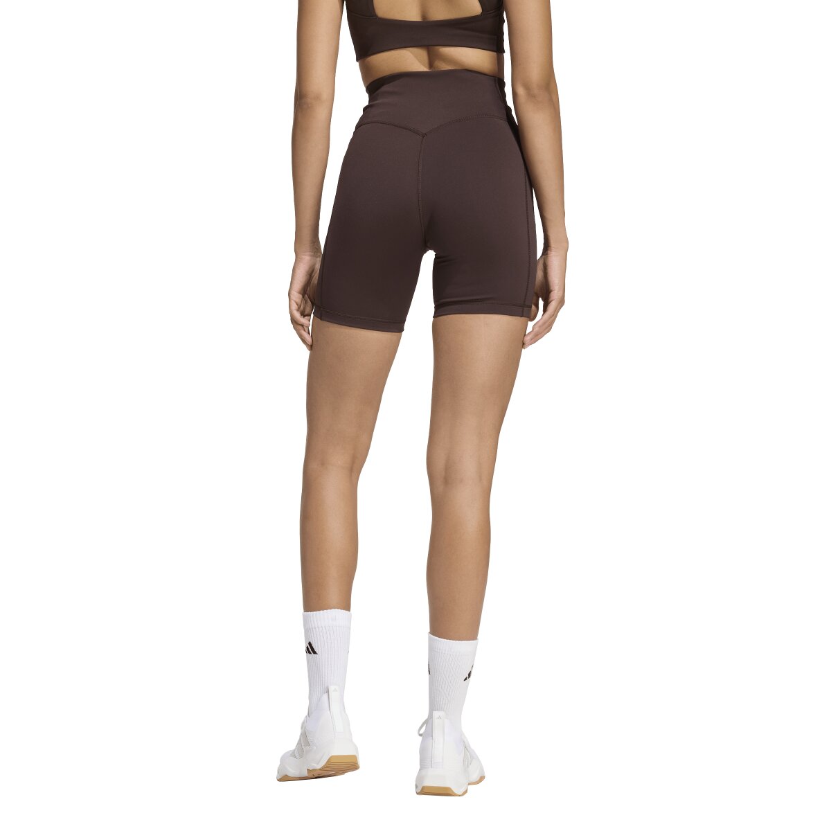 Leggings de Mulher Power Castanho-2
