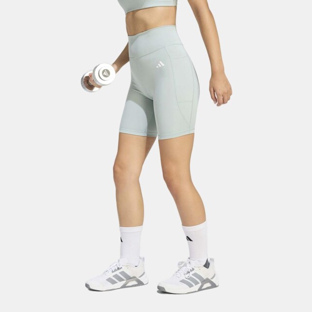 Mallas cortas de mujer 17 cm Optimé Essentials adidas