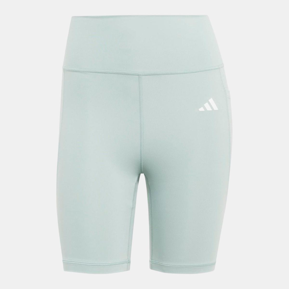 Mallas cortas de mujer 17 cm Optimé Essentials adidas - Verde Verde-7