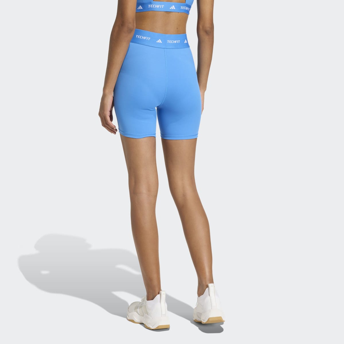 Calções de Mulher Techfit Azul-2