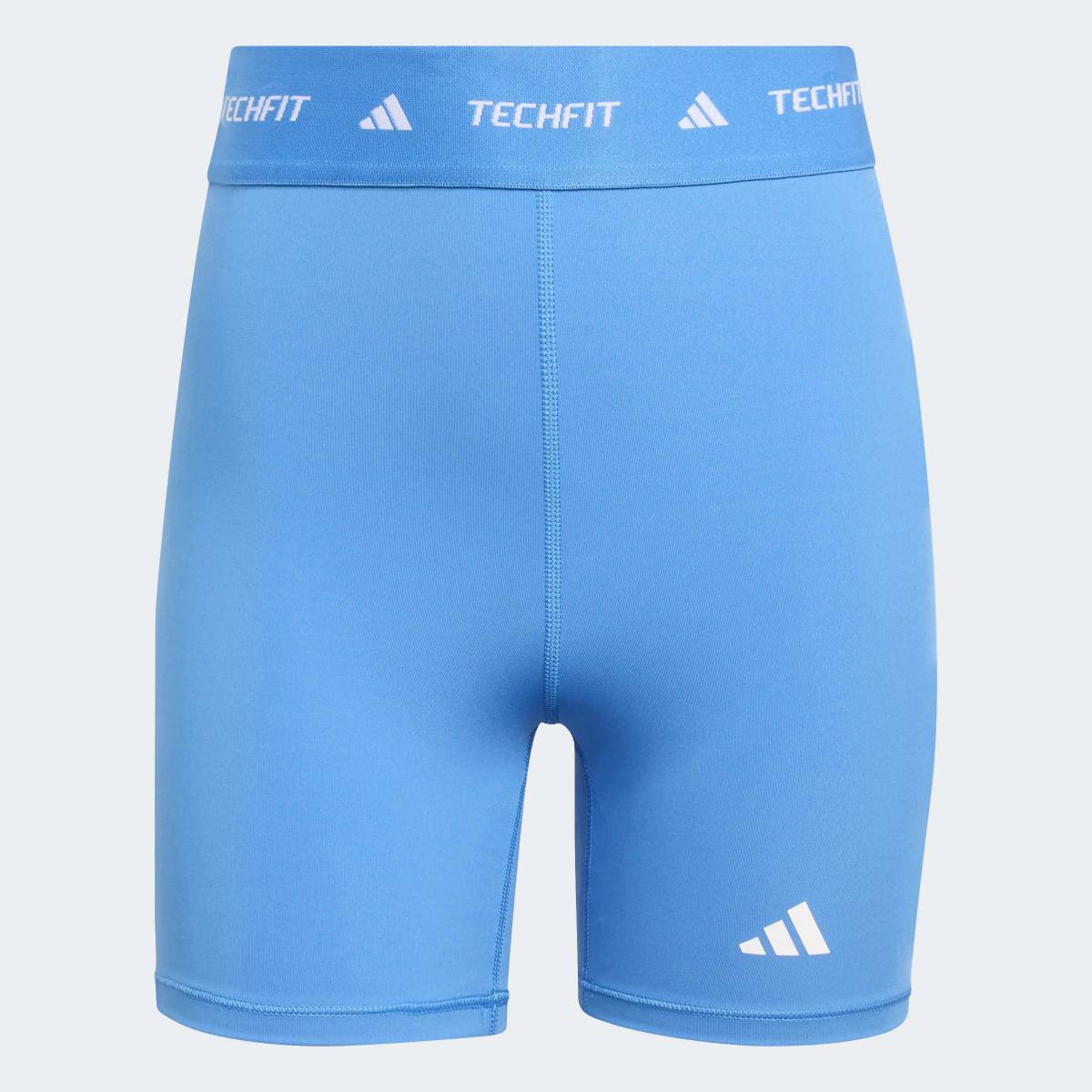 Calções de Mulher Techfit Azul-6