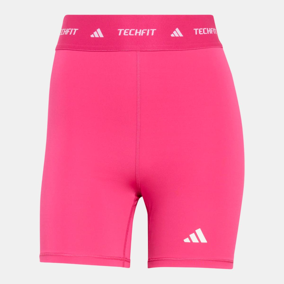 Leggings Tipo Calções de Mulher TECHFIT Rosa-7