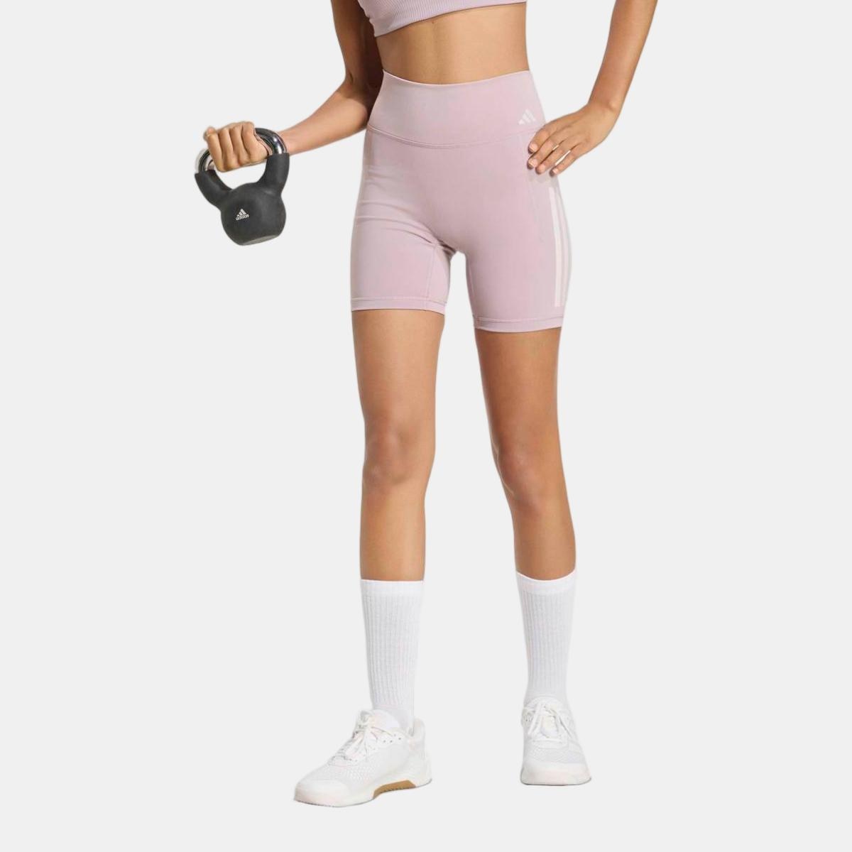 Imagem 0 de Leggings Tipo Calções de Mulher Optime 3 Stripes