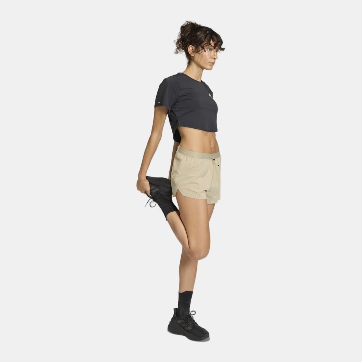 Calções de Mulher ADI365 Climacool+ Castanho-3