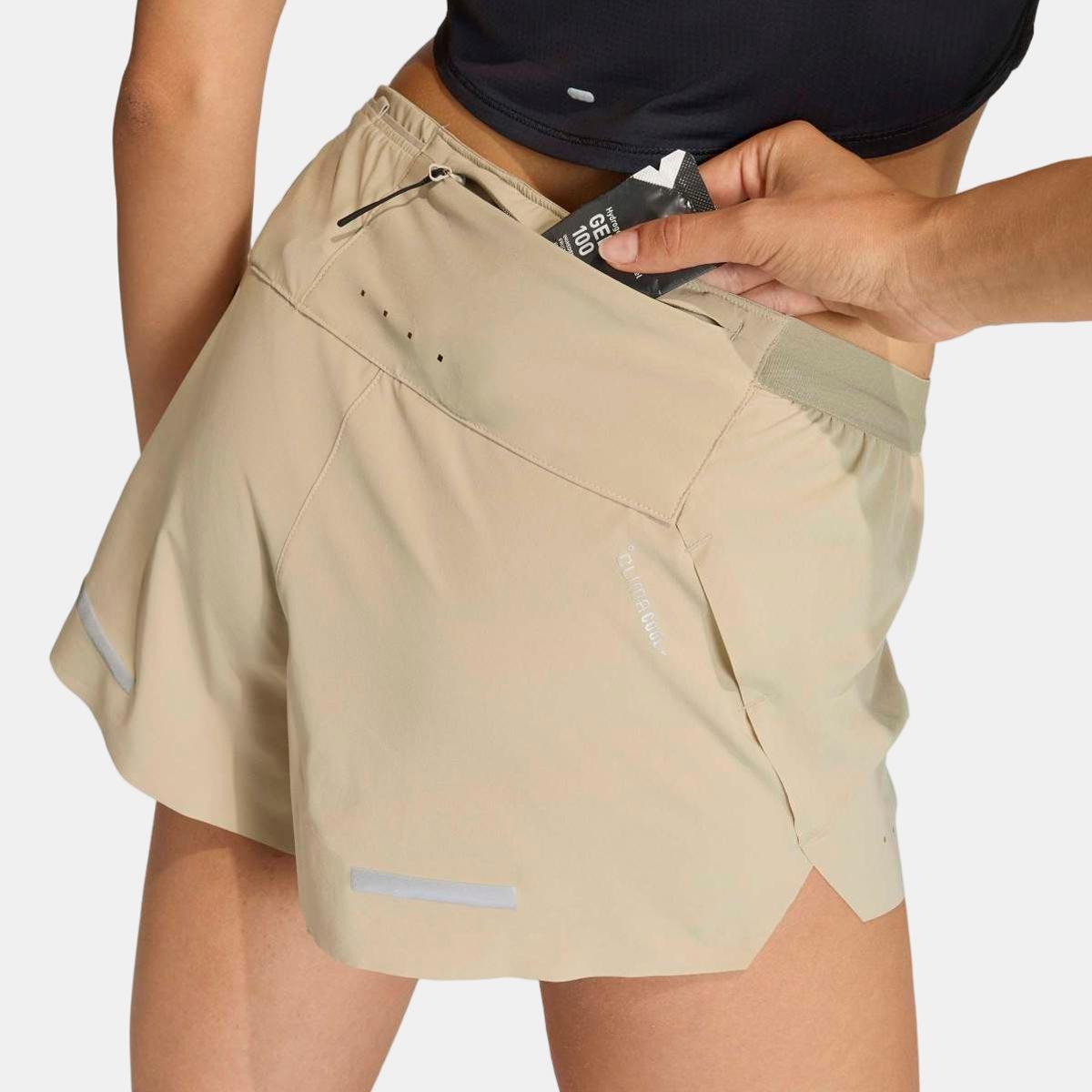 Calções de Mulher ADI365 Climacool+ Castanho-5