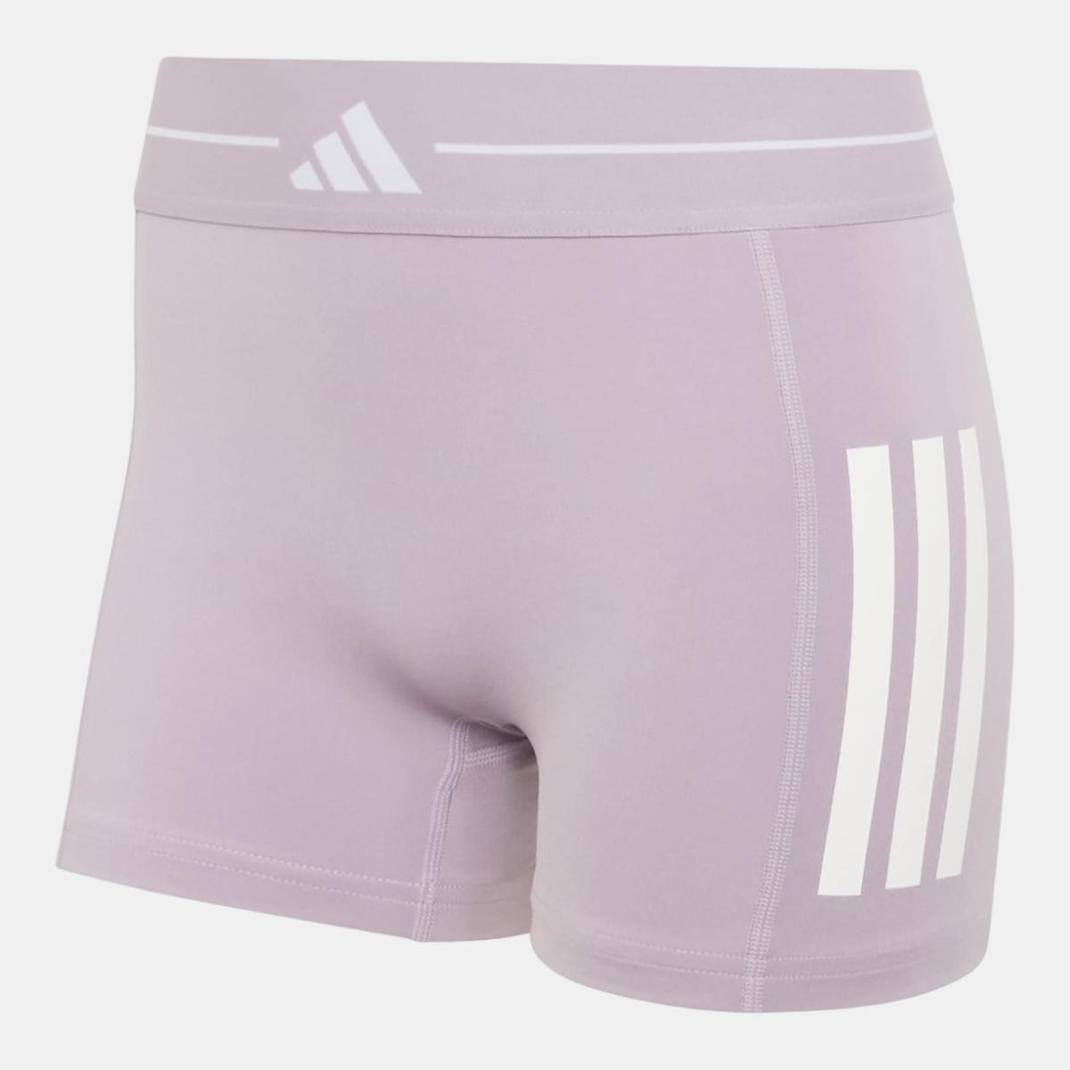 Leggings Tipo Calções de Mulher Hyperglam 3 Stripes Violeta-7