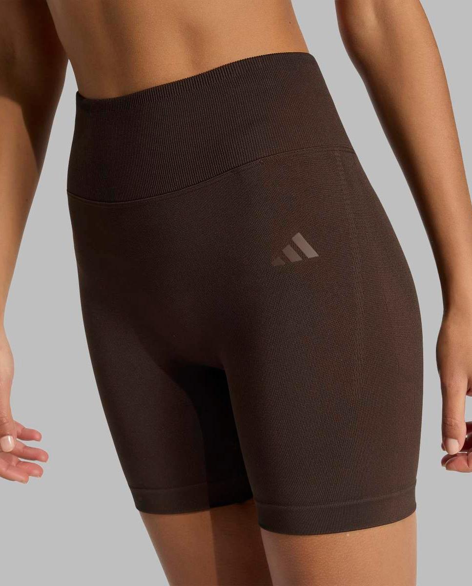 Leggings de Mulher Workout Essentials Castanho-4