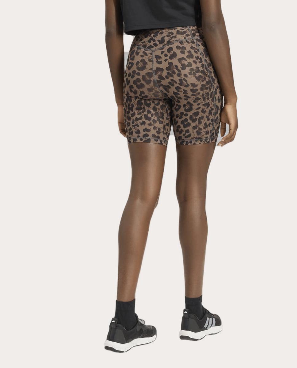Leggings de Mulher Optime adidas Castanho-2
