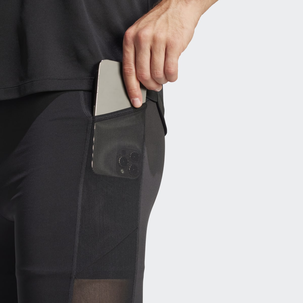 Leggings de Homem Run It Preto-3