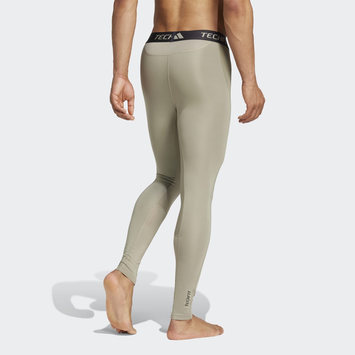 Leggings de Homem Techfit Compression Training Verde-2