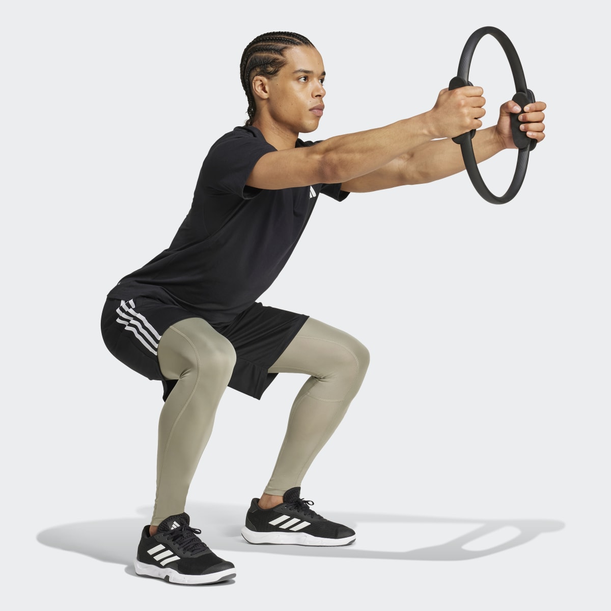 Leggings de Homem Techfit Compression Training Verde-4