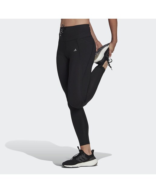 Leggings de Mulher 7/8 Running Essentials Preto-1