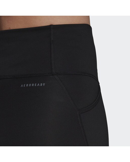 Leggings de Mulher 7/8 Running Essentials Preto-4