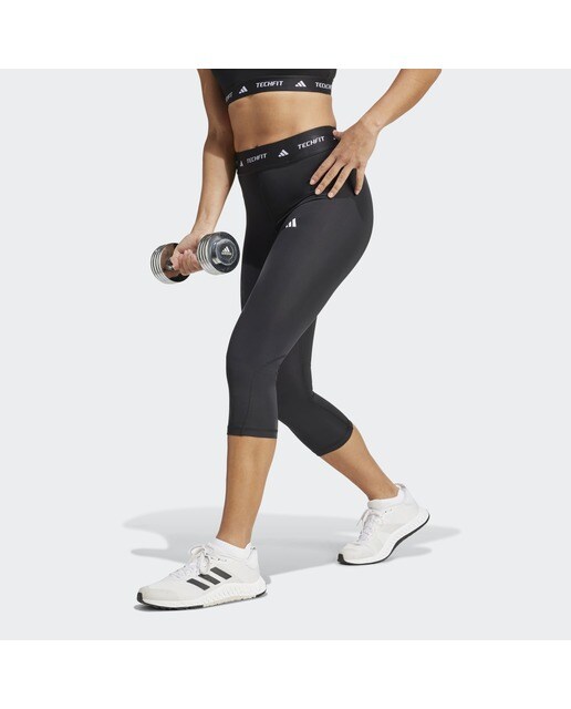Leggings de Mulher Techfit Capri Preto-1