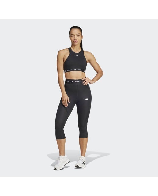 Leggings de Mulher Techfit Capri Preto-5