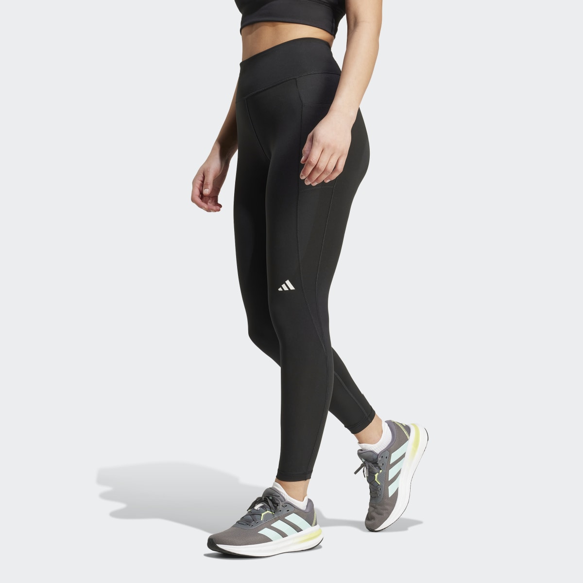 Leggings 7/8 de Mulher Own the Run Preto-1