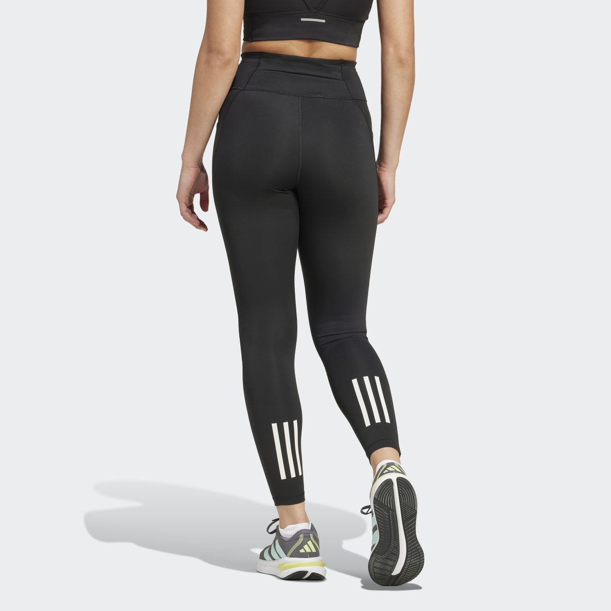 Leggings 7/8 de Mulher Own the Run Preto-2