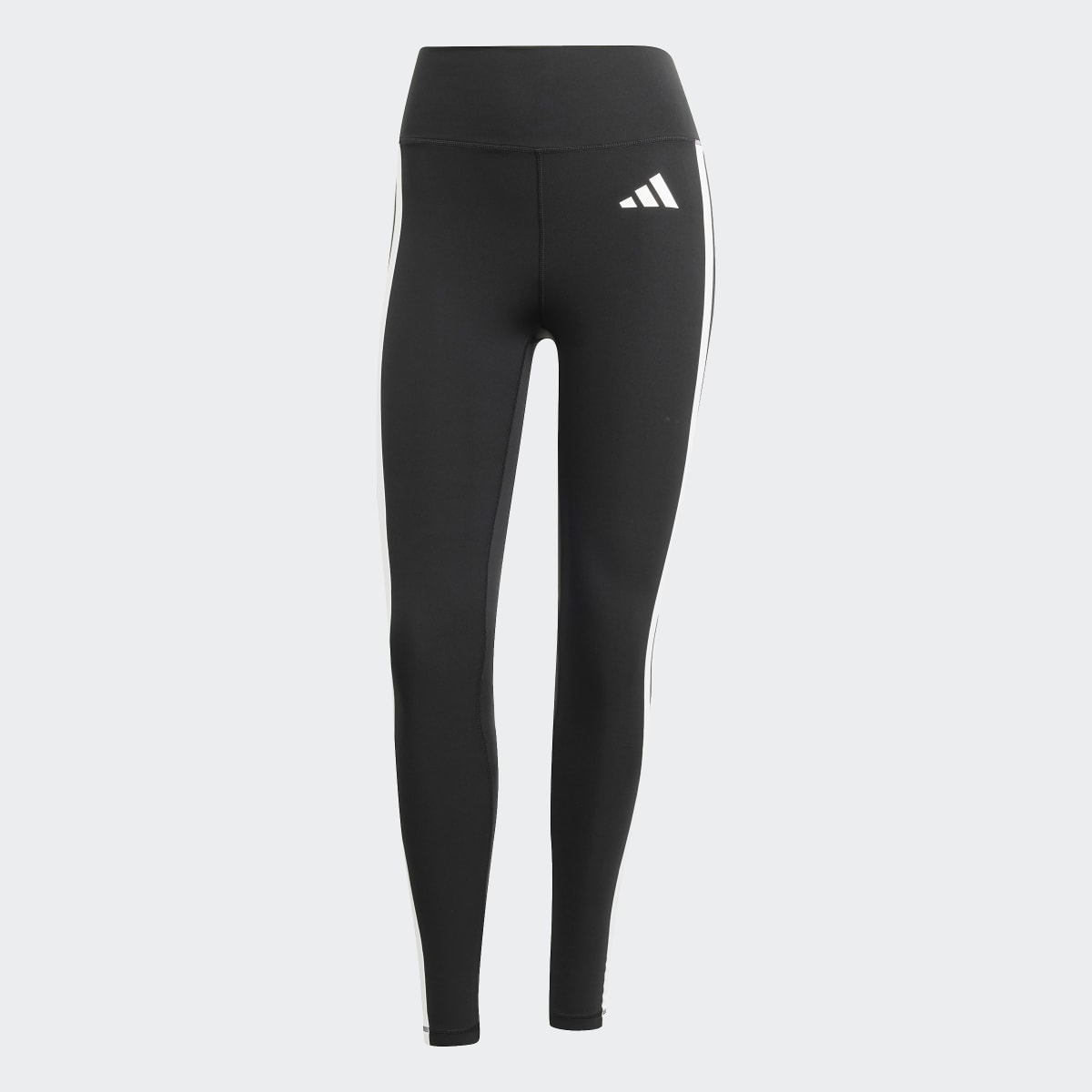 Leggings 7/8 de Mulher Optime Essentials 3 Faixas Preto-5