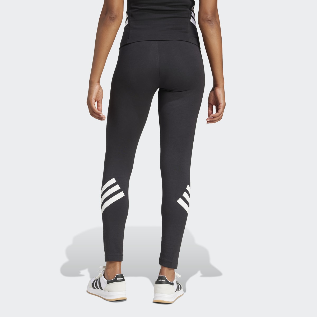 Leggings de Mulher Future Icons 3 Faixas Preto-2