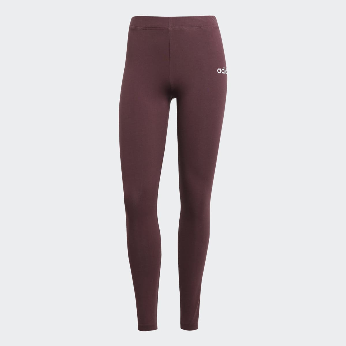 Leggings de Mulher Essentials Linear Cotton Vermelho-5