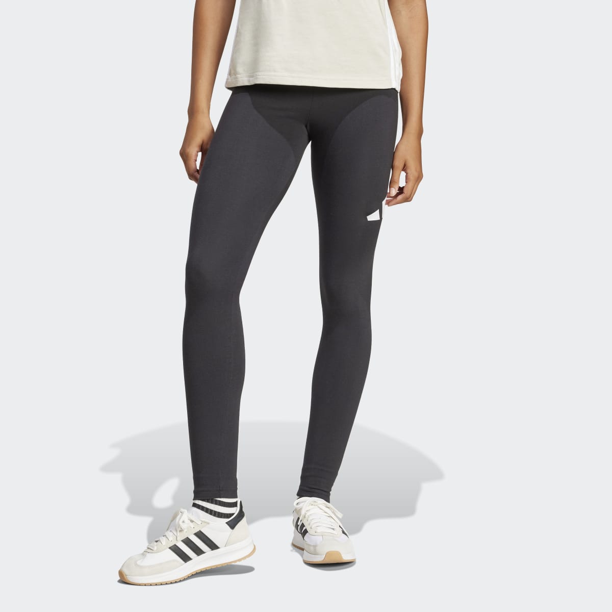 Leggings de Mulher Essentials Big Logo Cotton Preto-1
