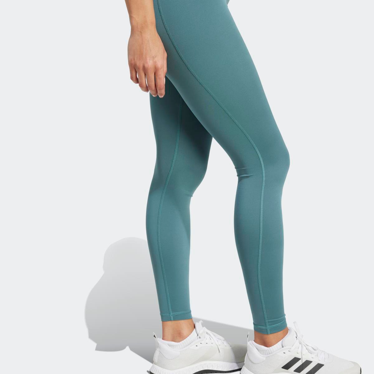 Leggings de Mulher Train Essentials Big Logo Verde-3