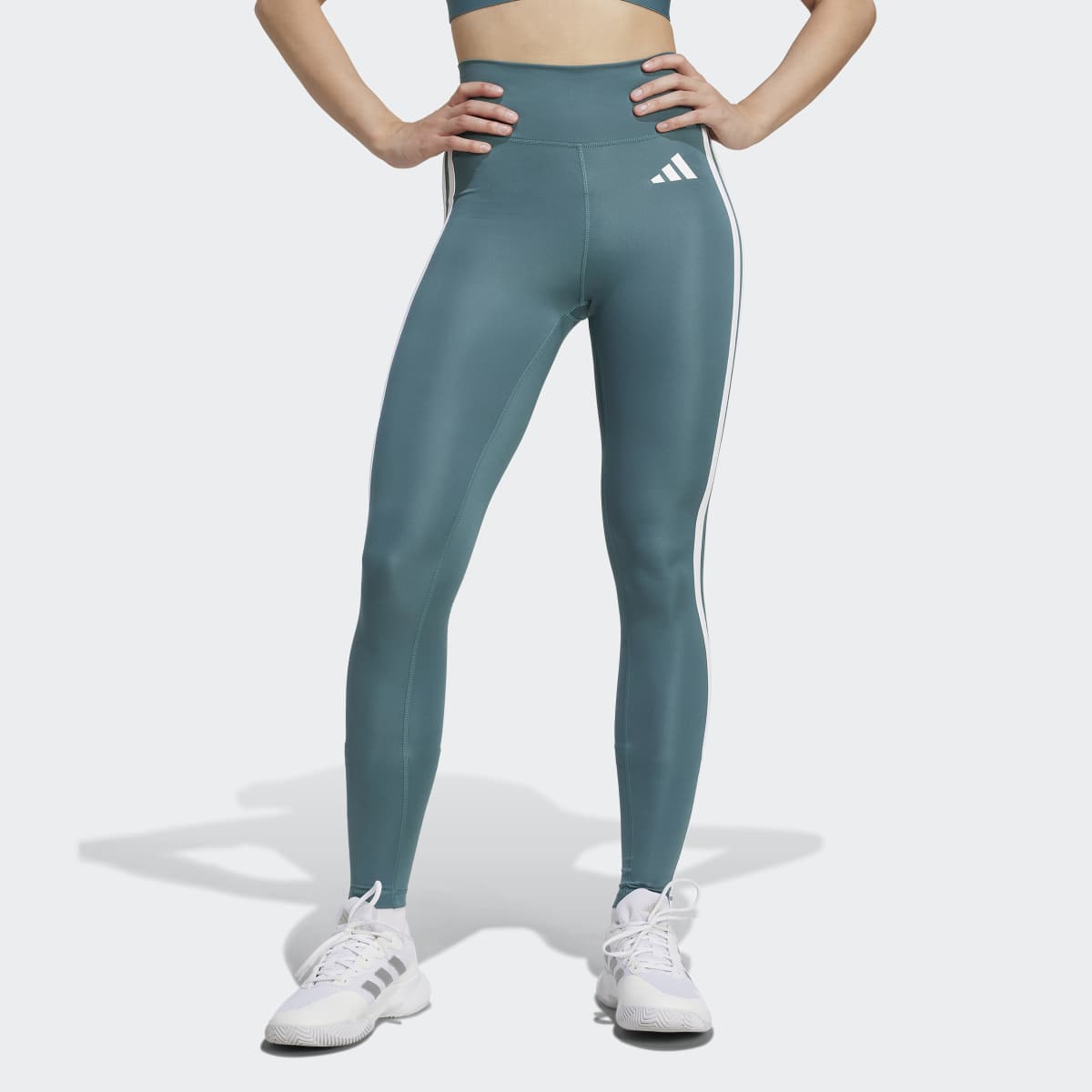 Imagem 0 de Leggings de Mulher 7/8 Optime Essentials 3 Faixas