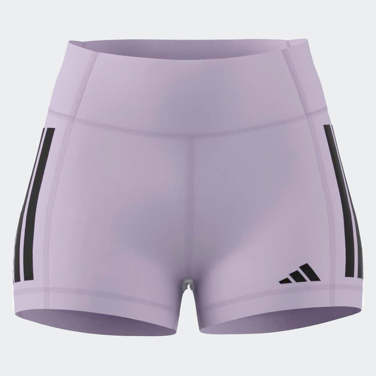 Leggings de Mulher Optime 3-Stripes 1/4 Short Violeta-8