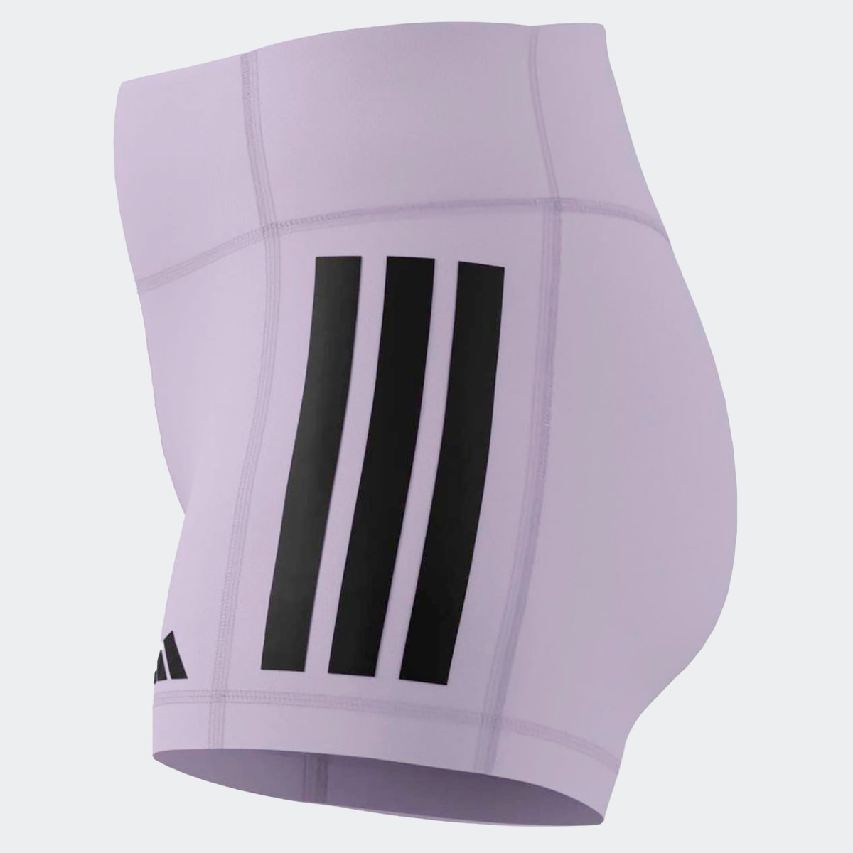 Leggings de Mulher Optime 3-Stripes 1/4 Short Violeta-11