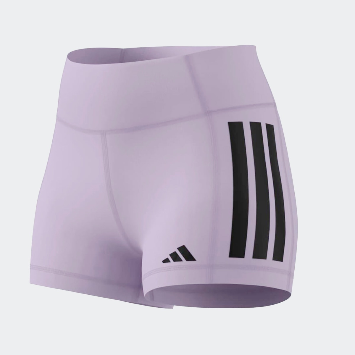 Leggings de Mulher Optime 3-Stripes 1/4 Short Violeta-12
