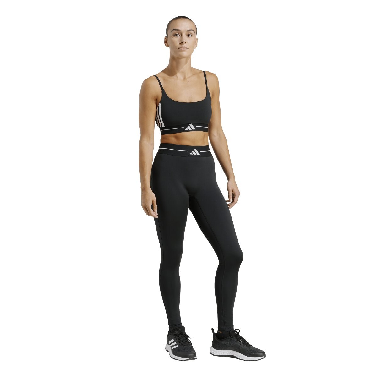Leggings de Mulher Workout Essentials Plus Preto-4