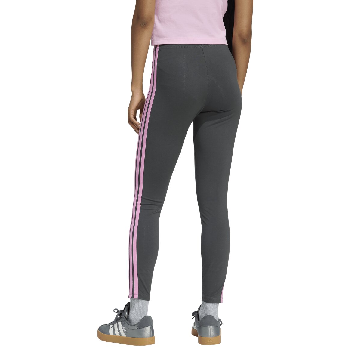 Leggings de Mulher Essentials Cinzento-2