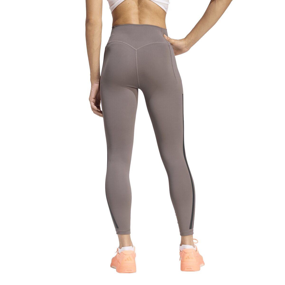 Leggings de Mulher Power Castanho-2