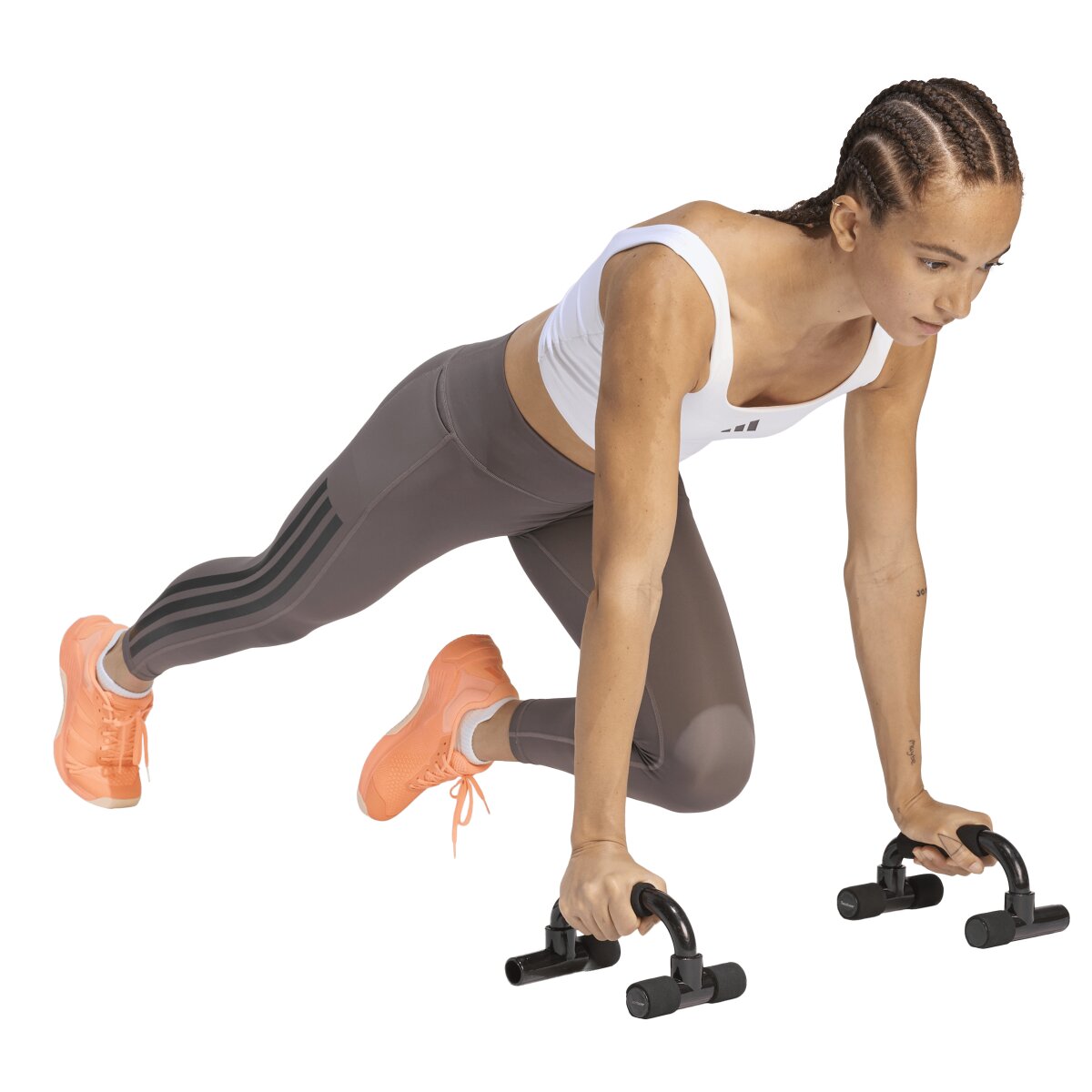 Leggings de Mulher Power Castanho-3