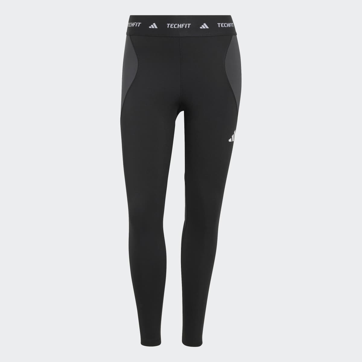 Leggings de Mulher 7/8 Techfit Preto-6